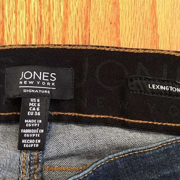 JONES NEW YORK NWT Lexington Straight Pull On Jeggings | Size 6 - Picture 8 of 9